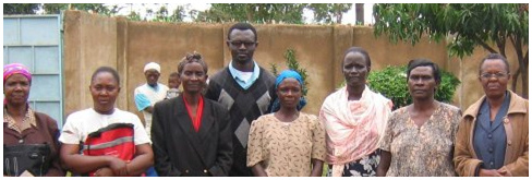 KSAA Board member, Raymond visits Kessimo women's Group Nyanza